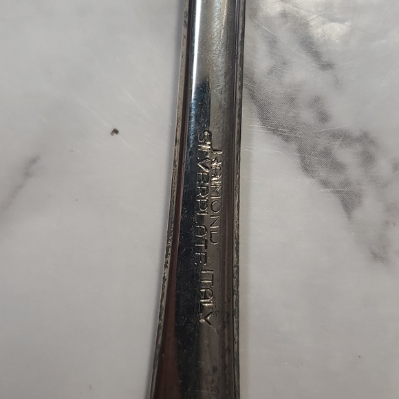 Vintage Raimond Italy Silverplate Salad Set Fork & Spoon Silver Plate MCM - Picture 5 of 6